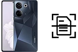 Numériser un document sur un Tecno Camon 20 Pro