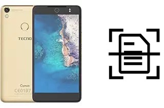 Numériser un document sur un Tecno Camon CX Air