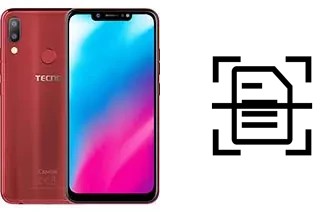 Numériser un document sur un Tecno Camon 11