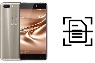 Numériser un document sur un Tecno Phantom 8