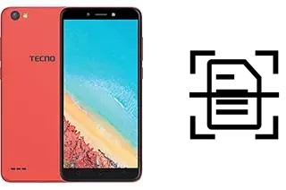 Numériser un document sur un Tecno Pop 1 Pro