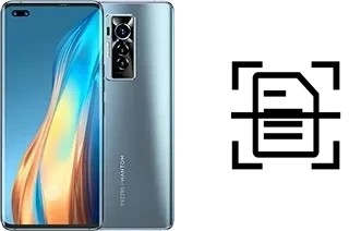 Numériser un document sur un Tecno Phantom X