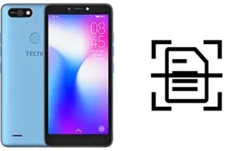 Numériser un document sur un Tecno Pop 2F