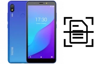 Numériser un document sur un Tecno Pop 3