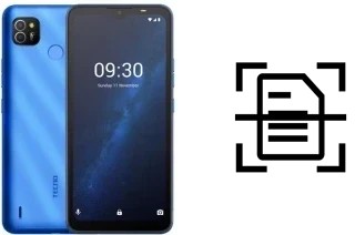 Numériser un document sur un Tecno Pop 4 Air