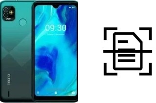 Numériser un document sur un Tecno Pop 5 Go