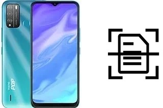 Numériser un document sur un Tecno Pop 5X