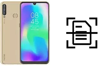 Numériser un document sur un Tecno Pouvoir 3 Plus