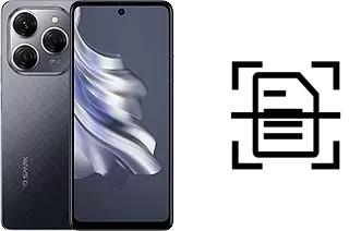 Numériser un document sur un Tecno Spark 20 Pro