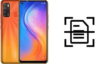 Numériser un document sur un TECNO Spark 5