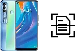 Numériser un document sur un Tecno Spark 7 Pro