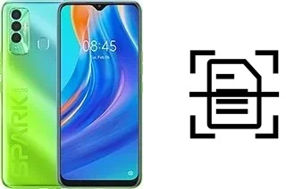 Numériser un document sur un Tecno Spark 7P