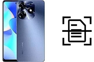 Numériser un document sur un Tecno Spark 10 Pro