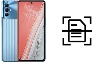 Numériser un document sur un Tecno Spark 8 Pro