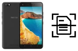 Numériser un document sur un Tecno W3 Pro