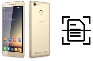 Numériser un document sur un Tecno W5