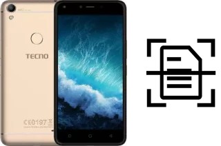 Numériser un document sur un Tecno WX4 Pro