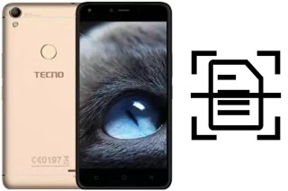 Numériser un document sur un Tecno WX4