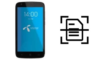 Numériser un document sur un Telenor Smart Plus II