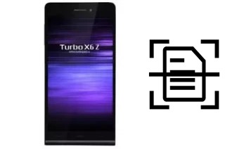 Numériser un document sur un Turbo X6 Z