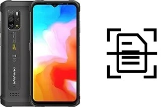 Numériser un document sur un Ulefone Armor 12 5G