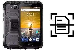 Numériser un document sur un Ulefone Armor 2