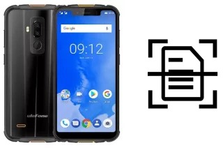 Numériser un document sur un Ulefone Armor 5