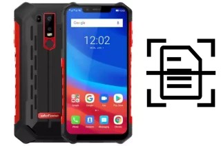 Numériser un document sur un Ulefone Armor 6