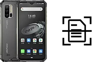 Numériser un document sur un Ulefone Armor 7E