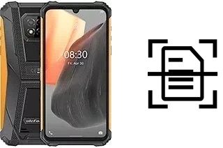 Numériser un document sur un Ulefone Ulefone Armor 8 Pro