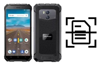 Numériser un document sur un Ulefone Armor X