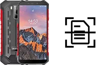 Numériser un document sur un Ulefone Armor X5 Pro