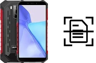 Numériser un document sur un Ulefone Armor X9 Pro