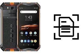 Numériser un document sur un Ulefone Armor 3W