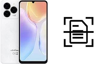 Numériser un document sur un Ulefone Note 20 Pro