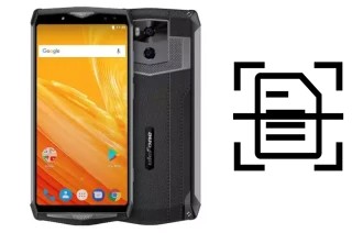 Numériser un document sur un Ulefone Power 5