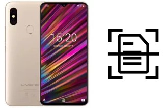 Numériser un document sur un UMIDIGI F1