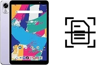 Numériser un document sur un Umidigi G1 Tab Mini