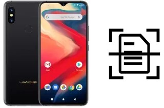 Numériser un document sur un UMIDIGI S3 Pro