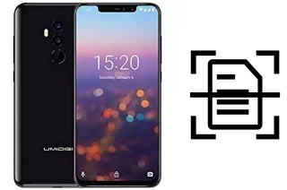 Numériser un document sur un UMIDIGI Z2 Pro