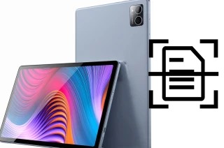 Numériser un document sur un Veidoo 10.4 inch 4G Tablet