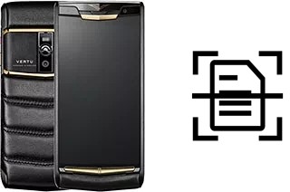 Numériser un document sur un Vertu Signature Touch (2015)