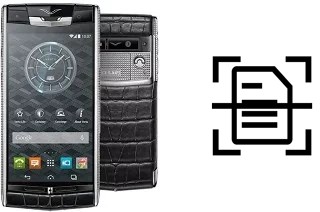 Numériser un document sur un Vertu Signature Touch