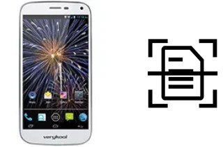 Numériser un document sur un verykool s505