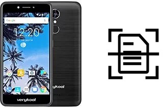 Numériser un document sur un verykool s5200 Orion