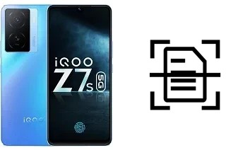 Numériser un document sur un vivo iQOO Z7s