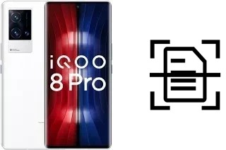 Numériser un document sur un vivo iQOO 8 Pro