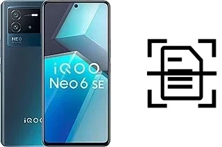 Numériser un document sur un vivo iQOO Neo6 SE