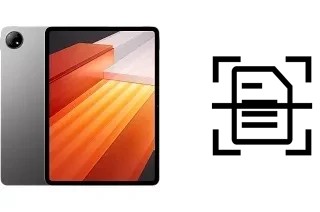 Numériser un document sur un vivo iQOO Pad