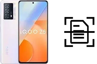 Numériser un document sur un vivo iQOO Z5